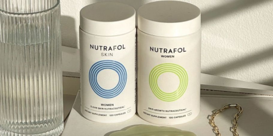 Rare Savings on Nutrafol Supplements for Prime Members