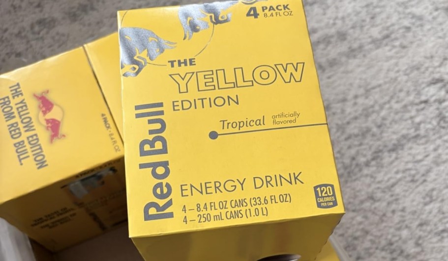 Red Bull Energy Drink 4-Pack Just $5 Shipped on Amazon