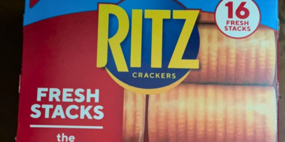 RITZ Fresh Stacks 16-Count Party Size Just $2.67 Shipped on Amazon (Reg. $6)