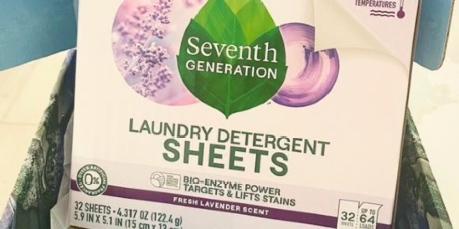Seventh Generation Laundry Sheets Only $7 on Amazon (Reg. $15)
