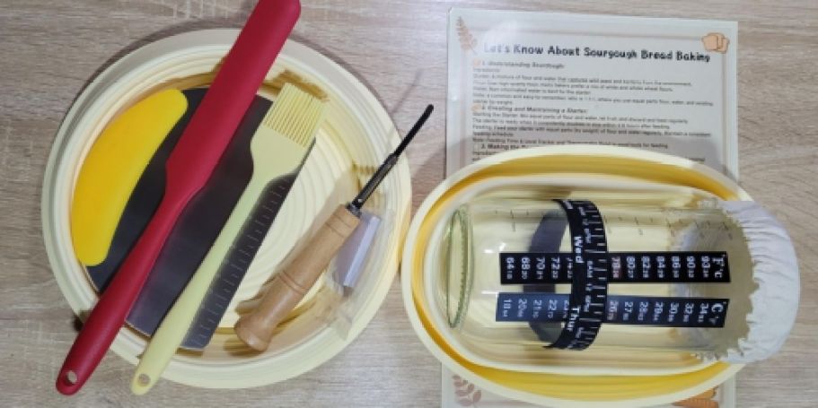 Sourdough Starter Jar Kit Only $14 on Amazon (Reg. $29)