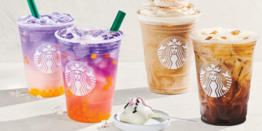 Starbucks Summer Menu Sneak Peek | New Tropical & Horchata-Inspired Drinks