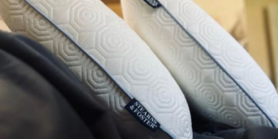 Stearns & Foster Cooling Memory Foam Pillow 2-Pack Only $14 on Walmart.com (Reg. $89)