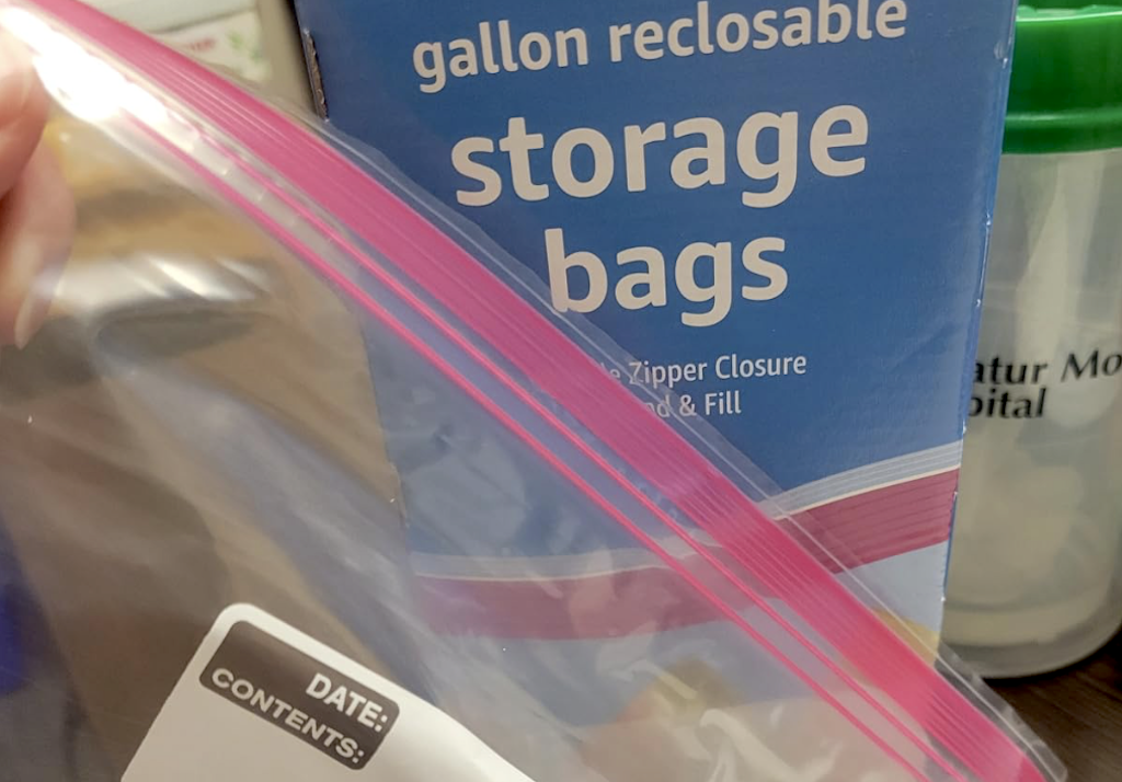 Amazon Basics Gallon Storage Bags 120-Count Just $4.72 Shipped