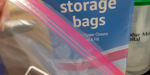 Amazon Basics Gallon Storage Bags 120-Count Just $4.72 Shipped