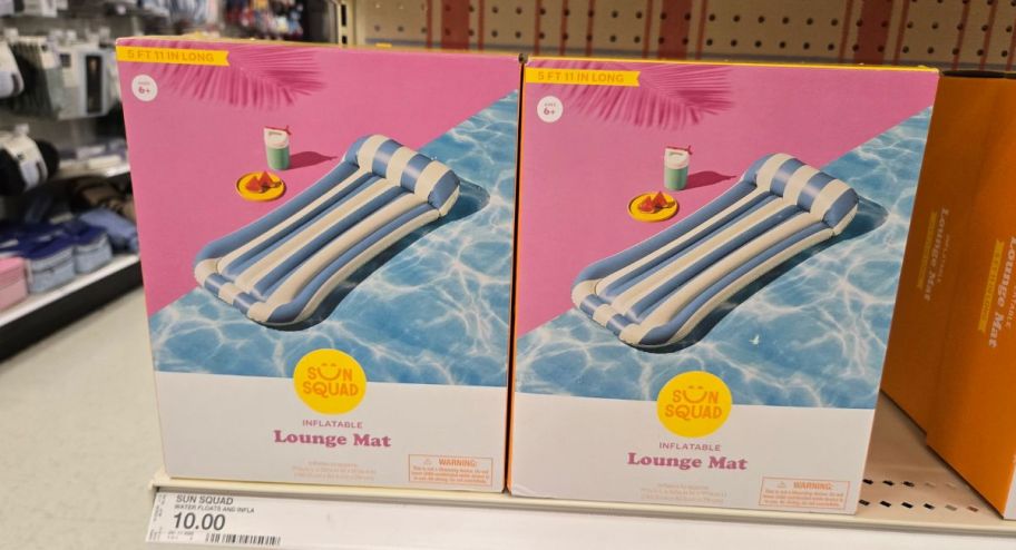 Sun squad stripped lounger