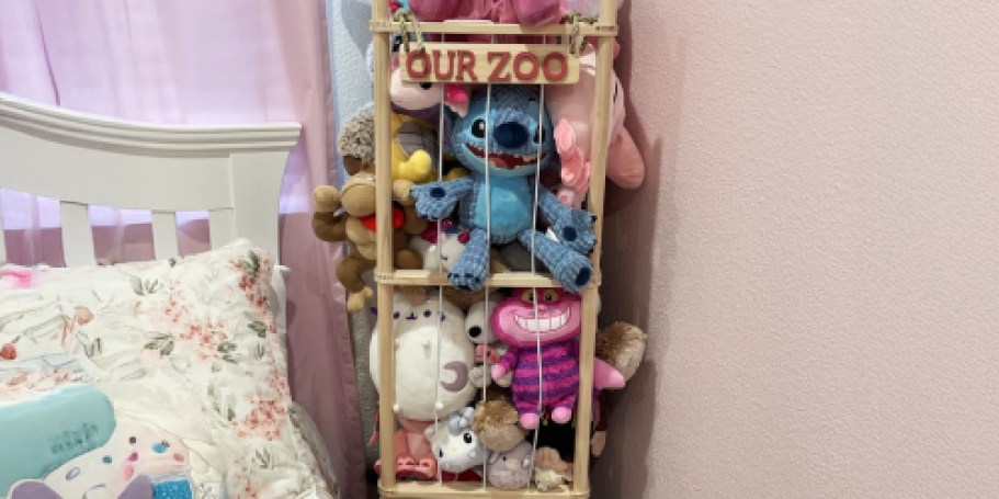 Stuffed Animal Toy Storage Organizer Only $19.99 Shipped on Amazon (Reg. $40)