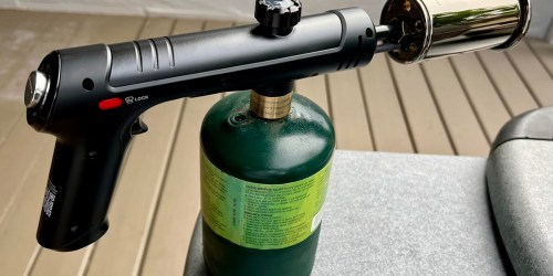 Propane Torch Just $23.90 Shipped on Amazon | Great for Cooking, Camping & More