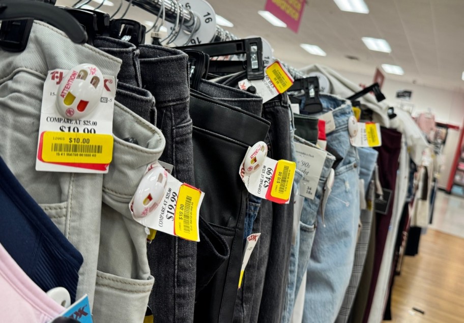 womens denim clearance