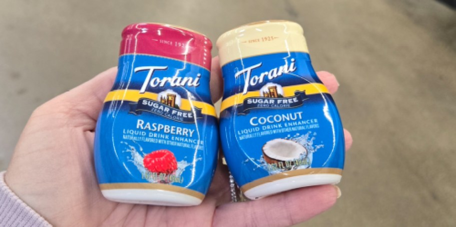 BOGO Torani Sugar-Free Drink Enhancers After Cash Back at Walmart