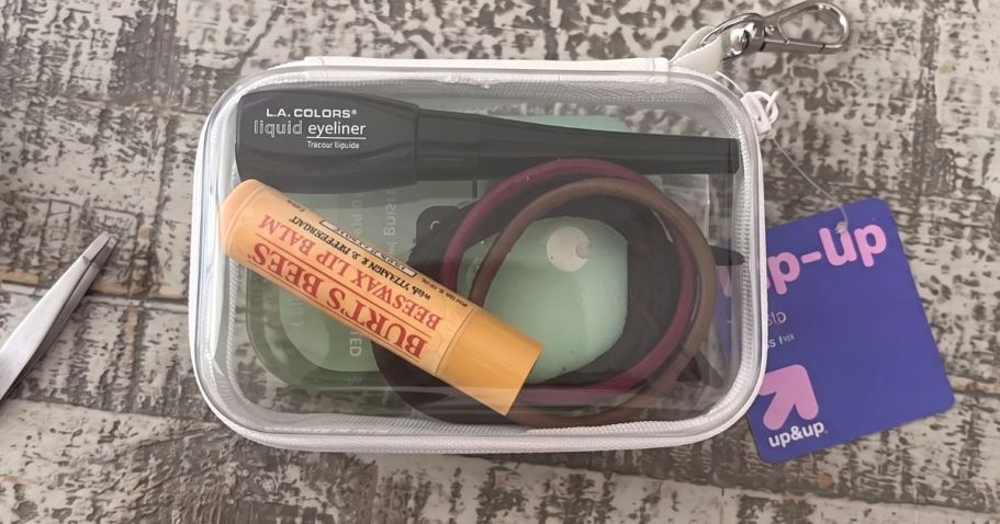 You Can Put More Than Pencils In This Mini Zipper Case Keychain from Target