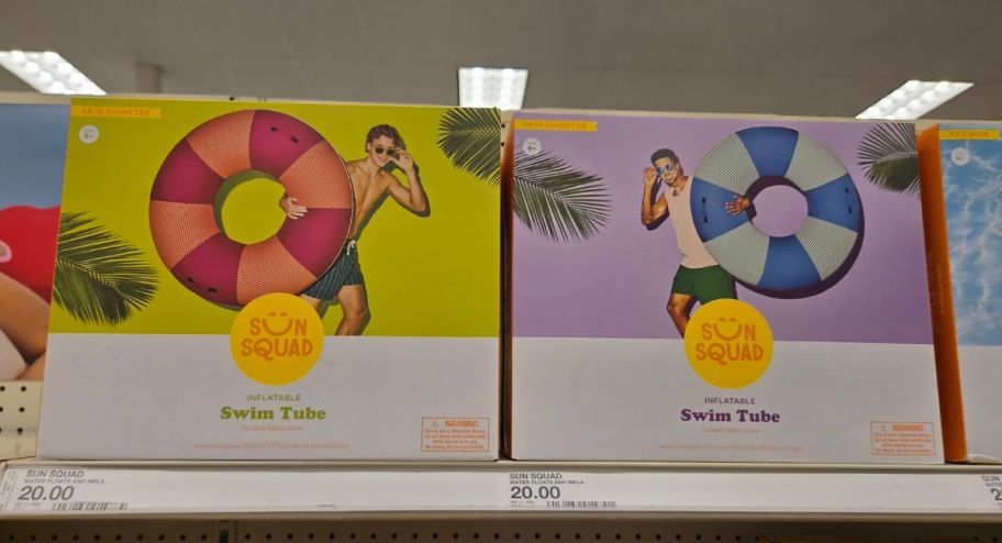 Sun Squad red and blue water tube