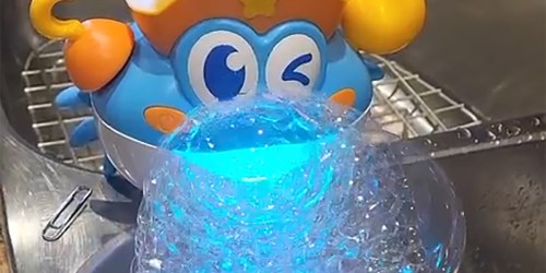 Crab Bubble Maker Just $9.99 on Amazon (Reg. $20)