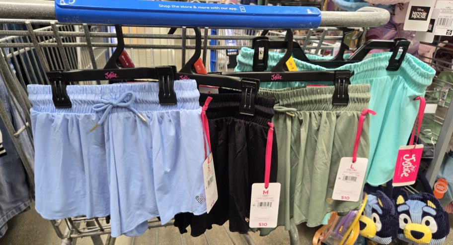 Justice Girls Flutter Shorts