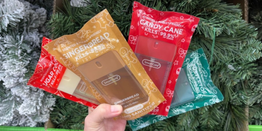 NEW Smart Care Holiday Hand Sanitizer Sprays Just $2.97 at Walmart (Touchland Alternative)