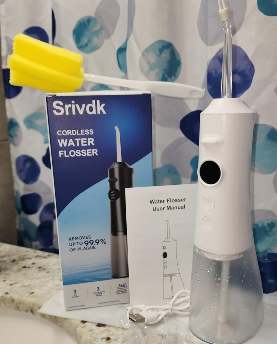 Cordless Water Flosser Only $9.99 Shipped on Amazon (Regularly $40)