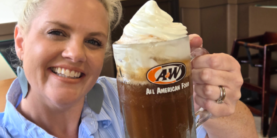 FREE A&W Root Beer Float on August 6th