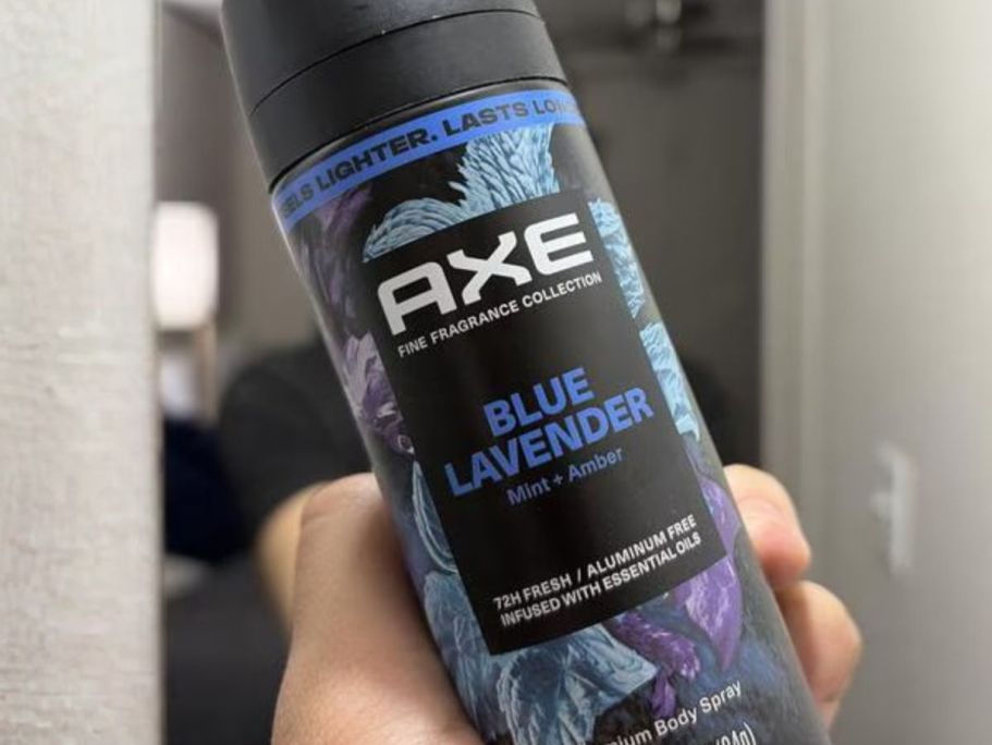 TWO AXE Body Sprays Just 98¢ Each After Walmart Cash