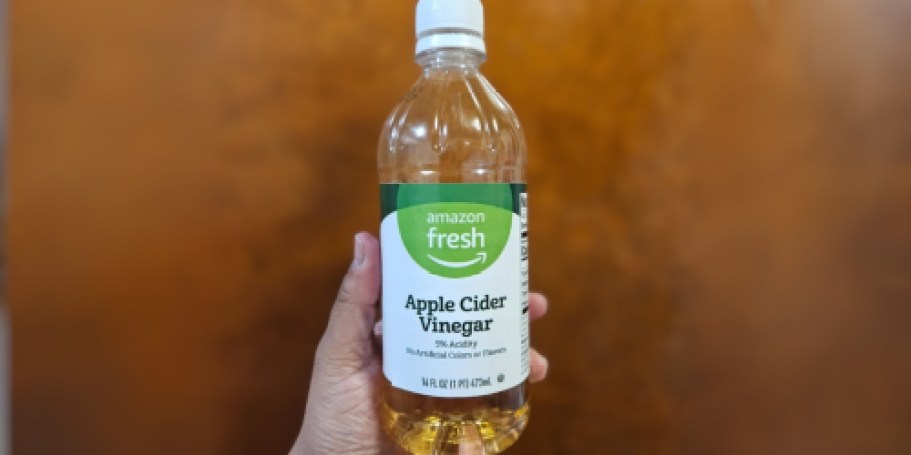 Amazon Fresh Apple Cider Vinegar 16oz Only 78¢ Shipped