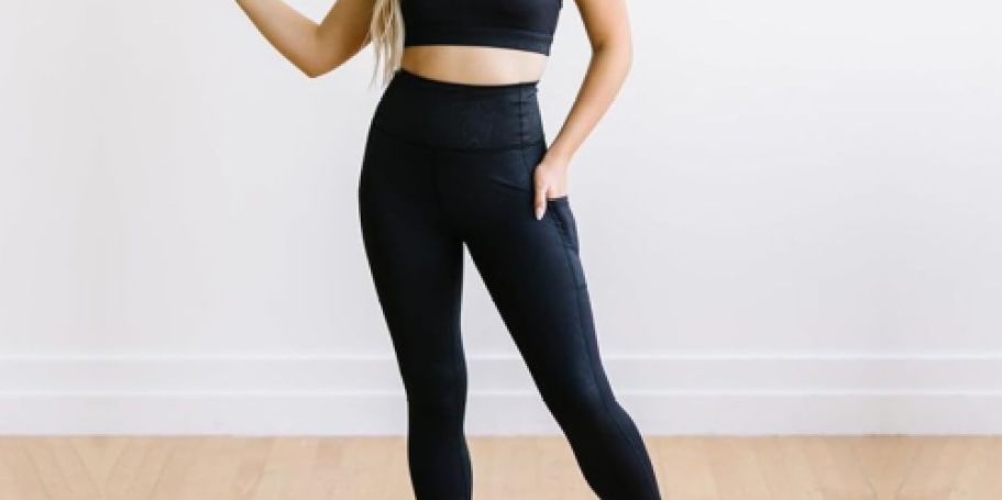 Women’s High Waisted Leggings w/ Pockets Only $5 on Amazon