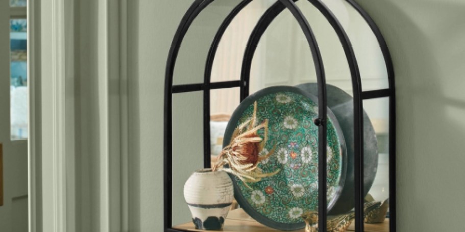 Up to 50% Off Decorative Mirrors on Target.com | Mirrored Display Box Only $20