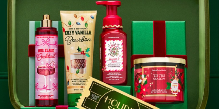 Buy 1, Get 1 FREE Bath & Body Works Holiday Collection – Today Only!