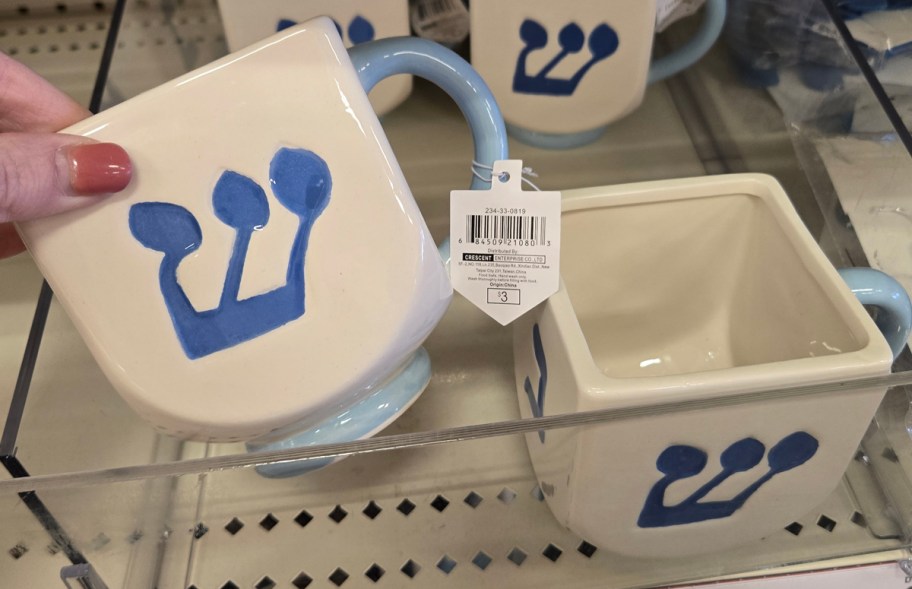Ceramic Dreidel Mugs