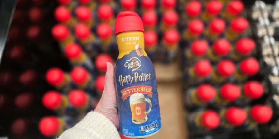 NEW Harry Potter Butterbeer Coffee Mate Just $3.98 at Walmart – Accio Delicious Coffee!