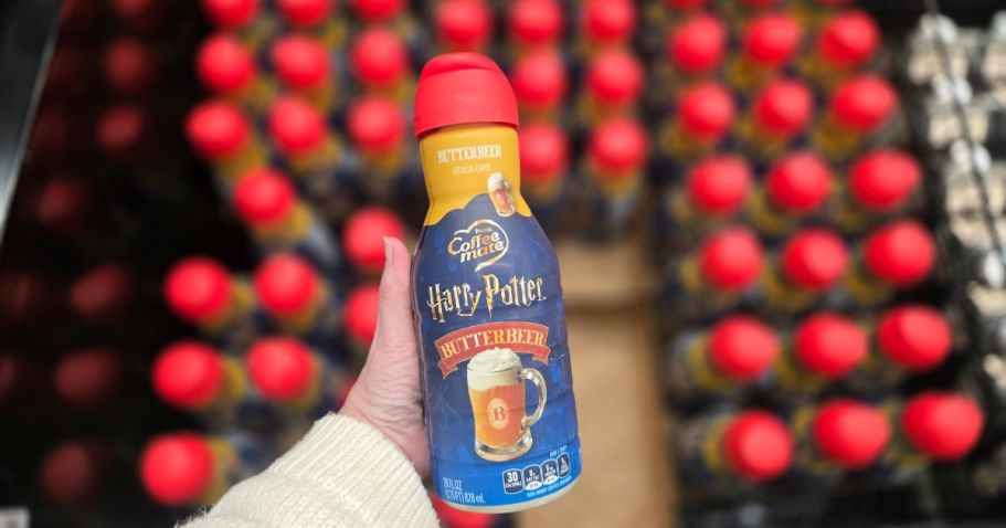 NEW Harry Potter Butterbeer Coffee Mate Just $3.98 at Walmart – Accio Delicious Coffee!