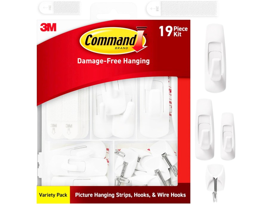 Command Strips & Hooks Variety Pack