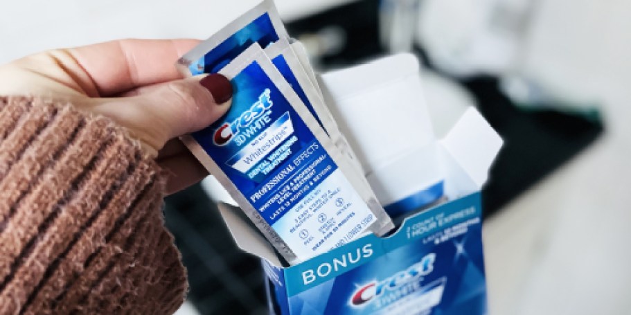 Crest 3D Whitestrips 22-Count Just $28 Shipped on Amazon (Reg. $46)