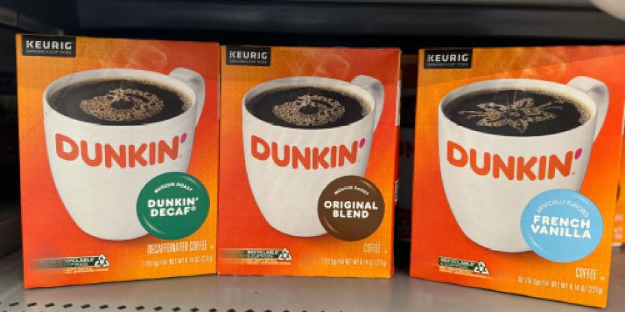 Dunkin’ Coffee K-Cup 88-Packs Only $38.99 Delivered on Staples.com (Reg. $83)