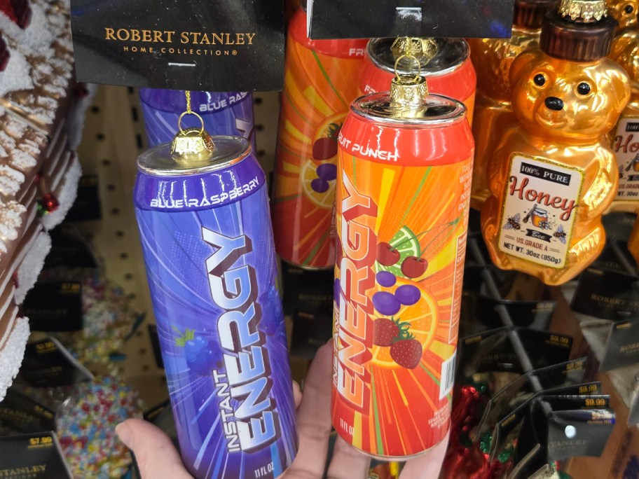 Energy Drink Ornaments