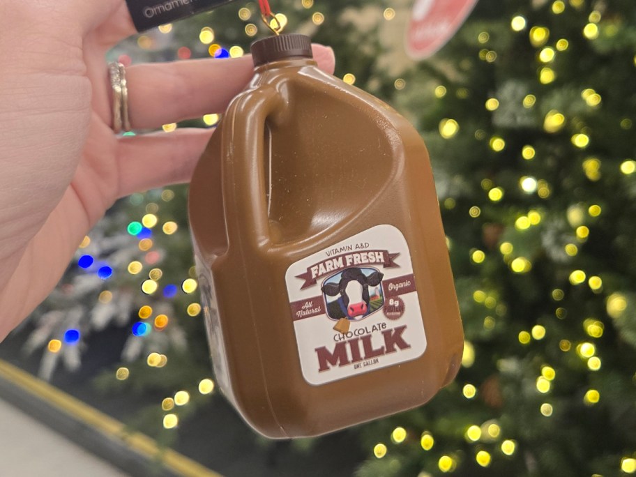 Farm Fresh Chocolate Milk Ornament