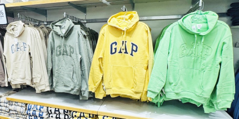 Last Day to Score GAP Sweatshirts & Hoodies from $4.68 Shipped!