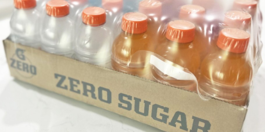 Gatorade Zero Sugar 18-Count Variety Pack Just $8.62 Shipped on Amazon (Only 48¢ Each)