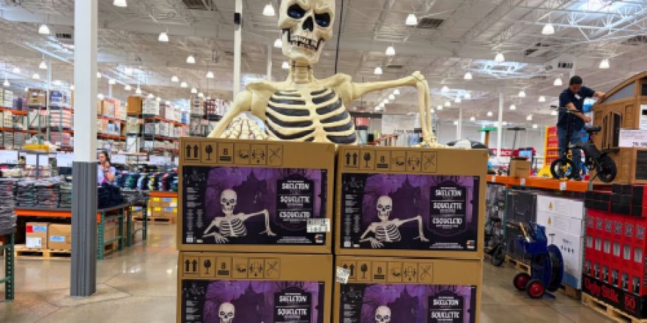 Halloween in June? Costco’s Giant Ground-Breaking Skeleton Is Back