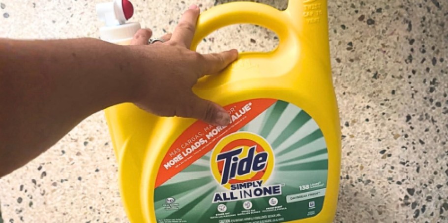 FOUR Tide Simply Detergent 182oz Bottles ONLY $26.77 Shipped on Amazon After Rebates