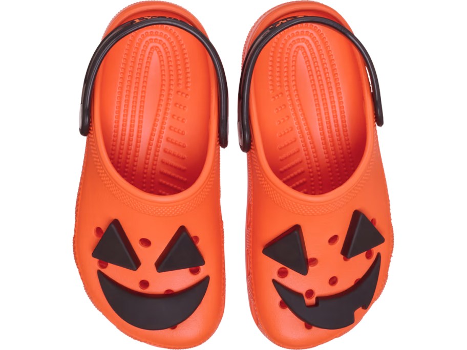 Jack O' Lantern Lights Crocs
