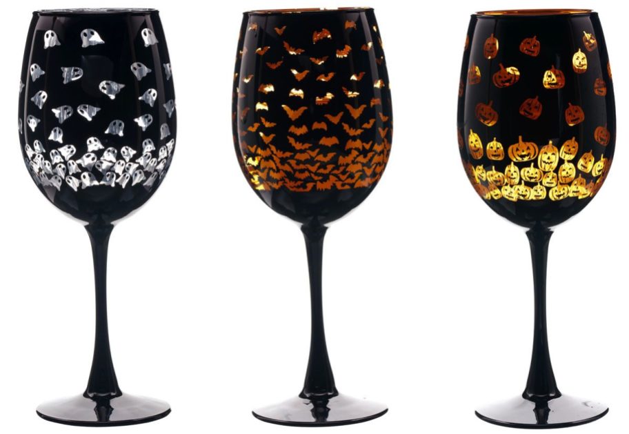 Halloween Walmart Wine Glasses
