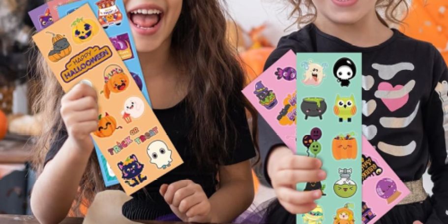 Halloween Stickers 400-Piece Set Just $2.79 on Amazon (Great for Decorating, Party Favors & More)