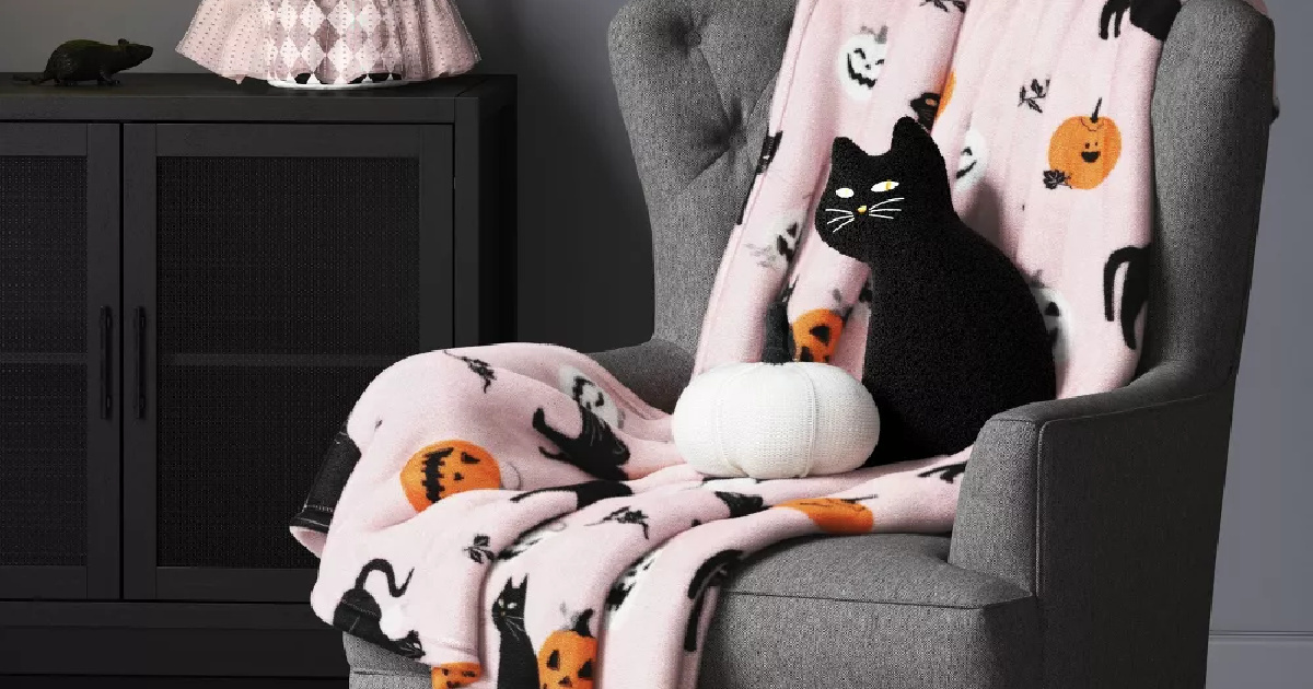 New $10 Halloween Throw Pillows on Target.com