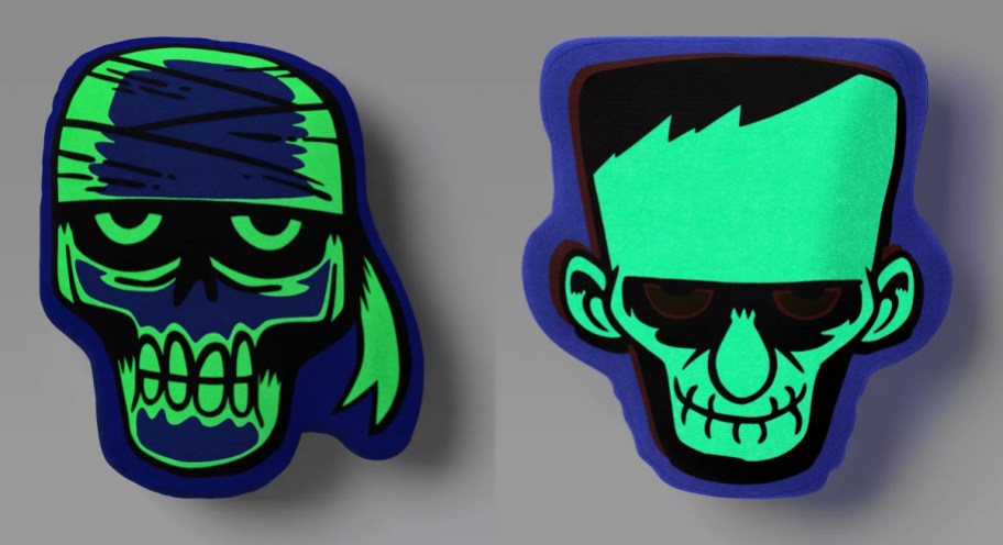 Hyde and EEK! Mummy or Monster Glow in the Dark Pillows