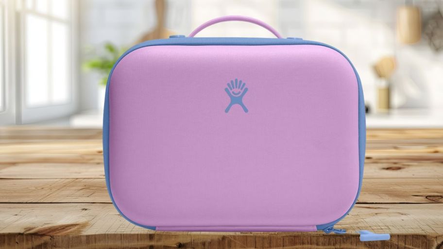 Hydroflask lunchbox on top of the table