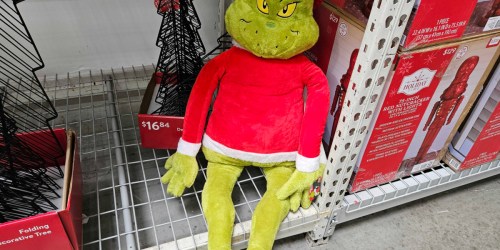 Grinch Jumbo Plush Only $22.46 on Walmart.com + More