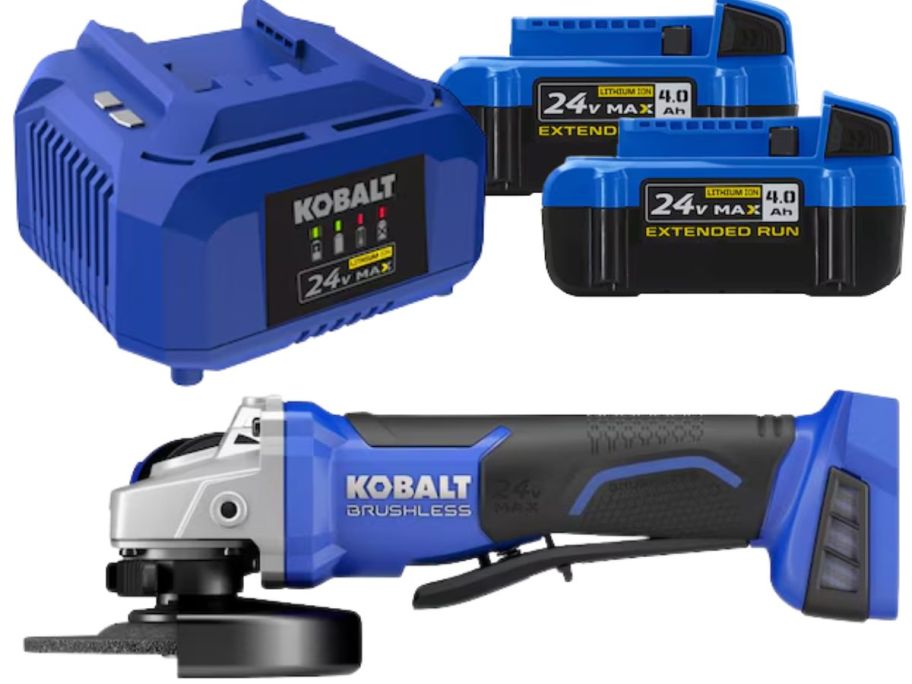 Kobalt Batteries and Sander
