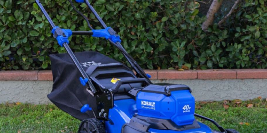 Kobalt Brushless Electric Lawn Mower Just $199 Shipped on Lowes.com (Reg. $349)