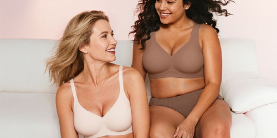 Full-Coverage Wireless Seamless Bra Only $19.99 on Amazon