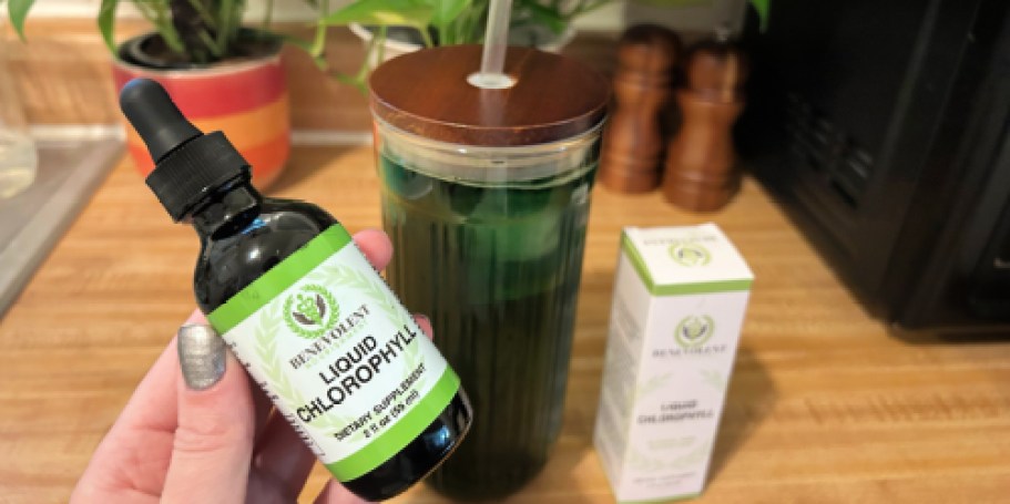 Liquid Chlorophyll Just $18.74 Shipped on Amazon | Supports Immunity & Skin Health