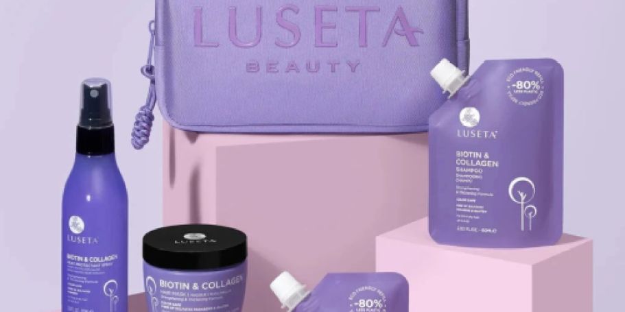 50% Off iHerb Beauty Bags – Luseta 4-Piece Set Just $12.50 (Perfect for Travel)